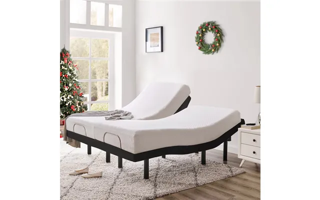 Electric Adjustable Bed Base Twin Xl Size Zero-g Usb Charging Ports Wireless Remote Control Foldable Iron Carton Box Mod