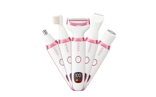 Electric Razor For Women 5 In 1 Rechargeable Painless Body Razors And Facial Hair Remover For Bikini Leg Body Face Under