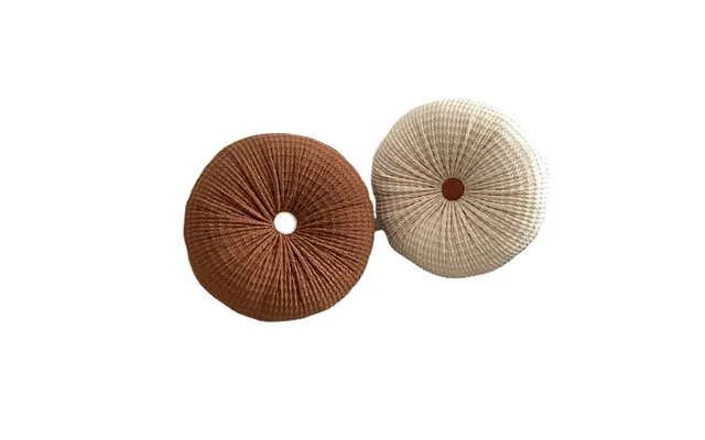 European Style Handmade Round Cushion Light Luxury Solid Color Tatami Dining Pillows For Chairs Backrest Bay Window Cush