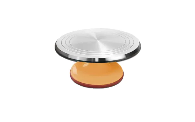 Factory Direct Sale Metal Aluminum Alloy Cake Table Stands Revolving Cake Turntable For Birthday Party