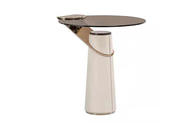 Factory Directly China Supplier Gold Round Metal Coffee Side Table With Tempered Glass For Living Room Hotel Furniture