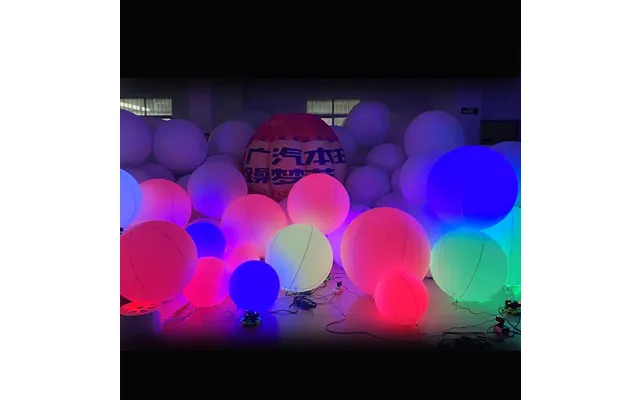 Factory Ip 68 Water Proof Outdoor Beach Party Decoration Inflatable Pool Light Up Balls Stage Led Party Inflatable Spher