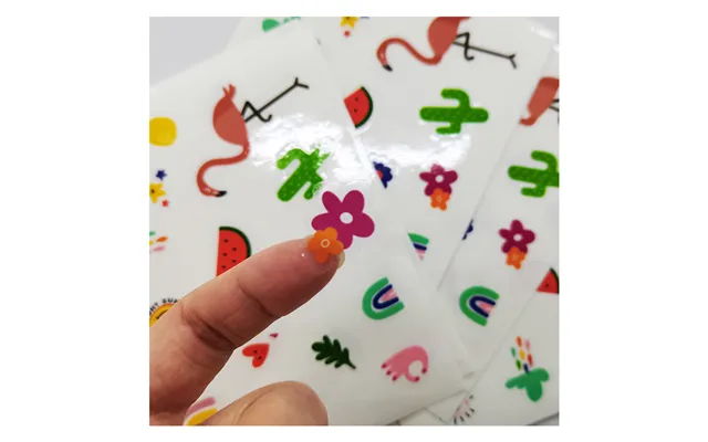 Factory Price Adhesive Paper Kiss Cut Cartoon Clear Waterproof Custom Sticker Sheet