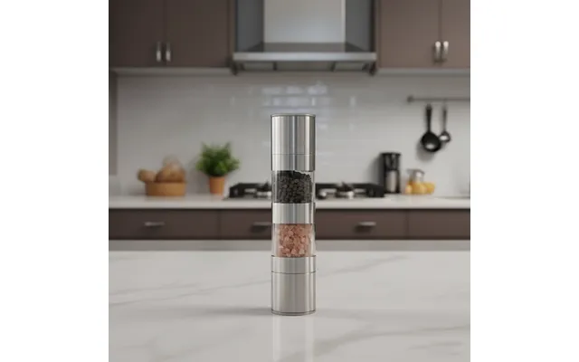 Factory Sale Wholesale Stainless Steel Grinder Salt And Pepper 2 In 1