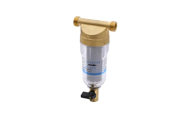 Family Removing Sediment Brass Washable Household Pre-filtration Water Purification System