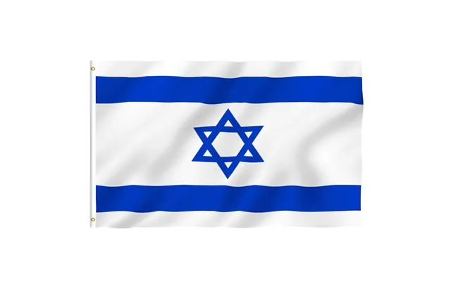 Fast Delivery 3x5 Ft Israel Flag 100% Polyester Israeli Flag Car Garden Banner Table Banner Hand Waved Israel Flag