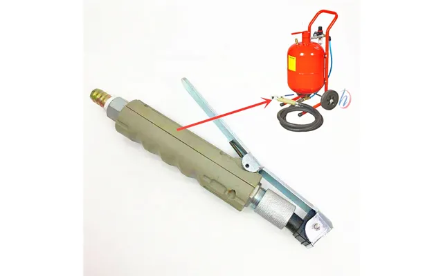 For 5-20 Gallon Mobile Pneumatic Sandblasting Blasting Machine Tool Portable Rust Blasting Nozzle Heads Sand Blaster Noz