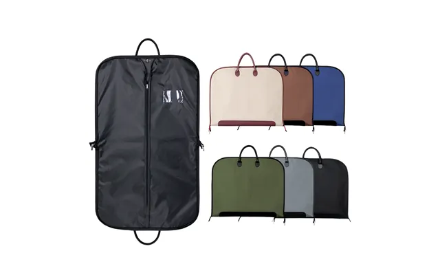 Free Samples In Stock Custom Print Logo Foldable Mens Dust Garment Suit Storage Carry Cover Bags With Leather Handle And