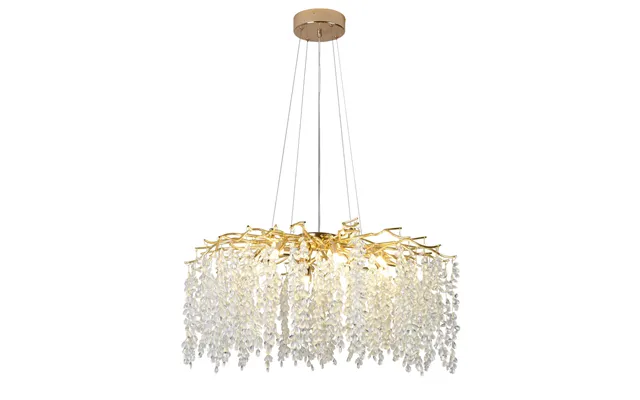 French Retro Luxury Vine Chandelier Advanced Hall Lamp Creative Twig Tassel Crystal Living Room Main Lamp