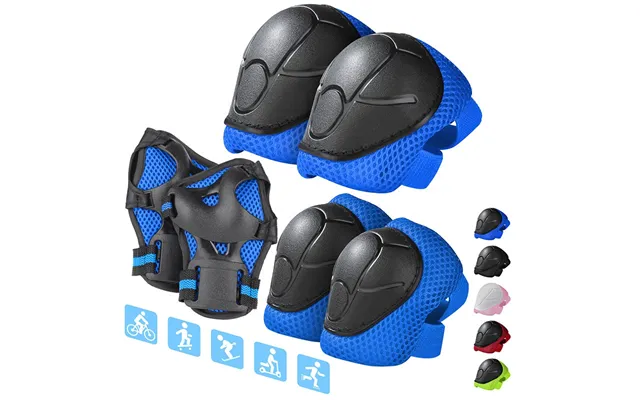 Gudook Children Kids Cycling Balance Car Inline Roller Skating Shoe Knee Elbow Palm Guard Protective Gear Pads