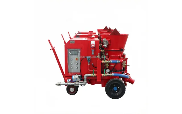 Gunning Machine With Bag Cutter And High Hopper For Refractory Maintenance Job
