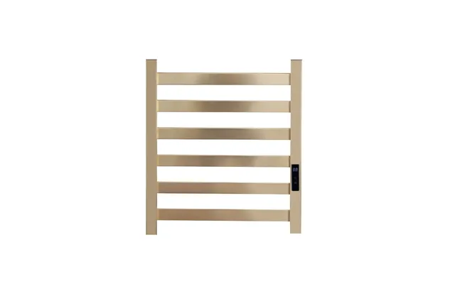 Heated Towel Rack Brush Finish Electrically Intelligent Heated Intelligent Bathroom Towel Rack Accessories