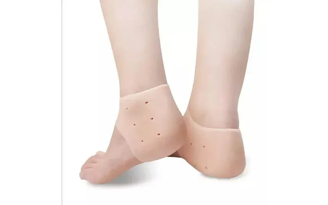 Heel Socks Silicon Foot Cover & Heel Sleeve For Comfort Non-slip Wear-resistant Heel Protector Comfortable To Wear Gel S