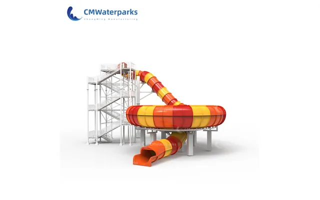 High Quality Fiberglass Water Slide Huge Bowl Water Slide For Water Slide Park