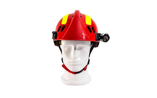 High Quality Fire Helmets Rescue Equipment Shock-absorption Fire Helmets With Flashlight Lights