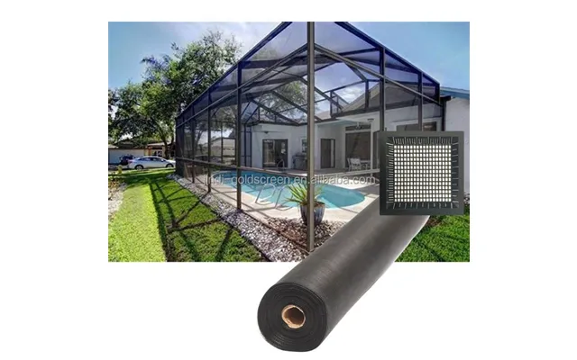 High Tensile 18x14 Mesh Insect Screen Doors Window Screen Fiberglass Mosquito Net Phifer Style Waterproof Patio Screen M