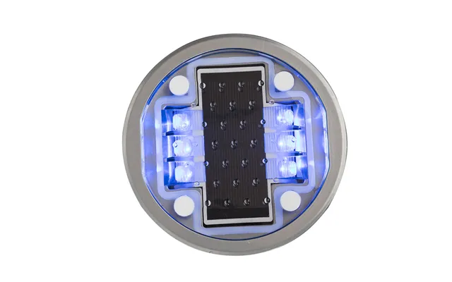 High-end Colored Waterproof Led Solar Aluminum Cat Eye Reflective Road Stud Ms127 Traffic Warning Products