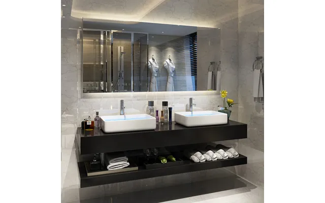 High-end Double -hanging Basin Bathroom Cabinet