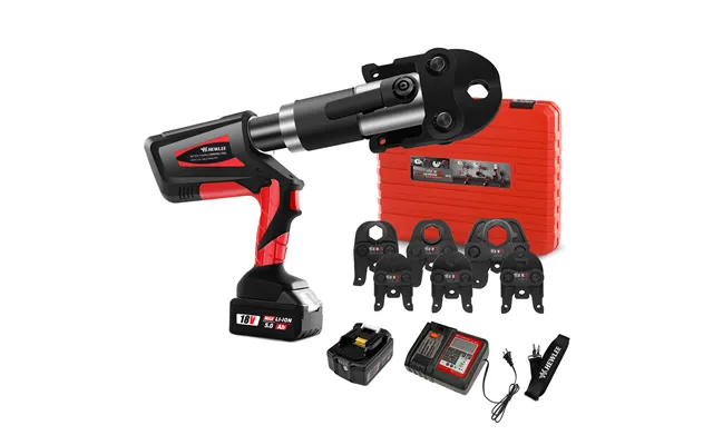 Hl-1550b Electric Gun Type Crimping Stainless Steel Pex Gas Pipe Crimping Machine Carbon Steel Copper Pipe Crimping Tool