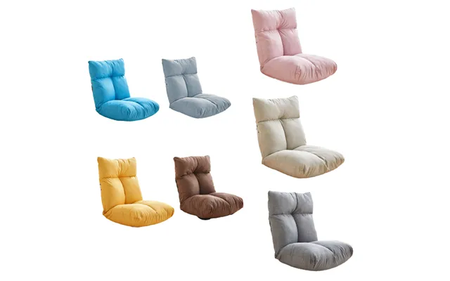 Homemore Furniture Living Room Adjustable Pink Cotton Tatami Floor Chair Foldable Lazy Sofa With Comfortable Back Suppor
