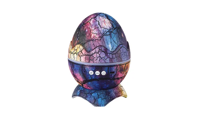 Hot Sale Remote Control White Led Night Light With Bt Speaker Dinosaur Egg Star Projector Abs Decor For Bedroom Dimmable