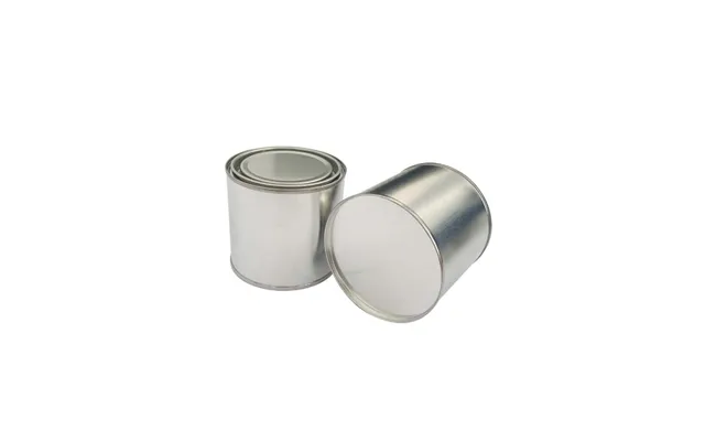 Hot Sell 0.25l Round Metal Paint Tin Can With Lid For Paint Packaging