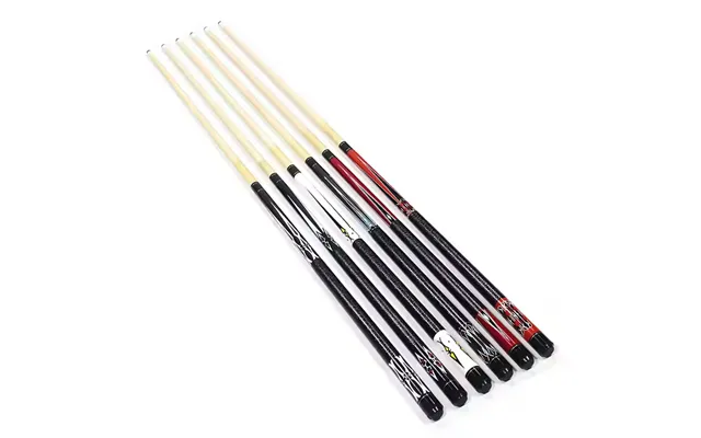 Hot Selling 57 Inches 1 2-pc Billiard Cue Stick With Wooden Joint