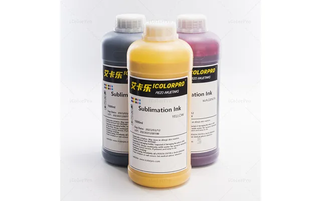 Icolorpro 1000ml Sublimation Coating For Cotton Fabric Mugs Glass Ceramic Metal Wood Sublimation Dye Ink Pretreatment Li