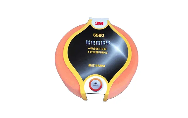 Imported 3m5520 10mm Medium Hardness Sponge Ball Polishing Wheel Oem Supported Abrasive Disc