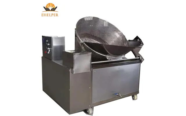 Industrial Stainless Steel Gas New Air Fryer Snack Food Frying Machine Deep Fryer