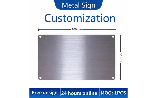 Industrial Stainless Steel Qr Code Asset Tag Permanent Equipment Label Custom Uid Barcode Model S601 Oem Odm For Invento