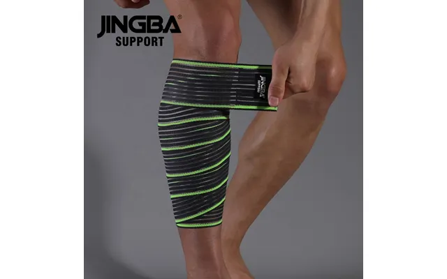 Jingba Manufacturer Lifting Knee Bandage Super Heavy Duty Fitness For Powerlifting Calf Knee Support Brace For Men And W