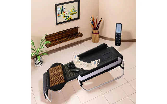 Korea Cama De Masaje Camilla Jade Master V3 V6 Electric Thermal Ceramic Mat Roller Spa Heating Therapy Infrared Massage 