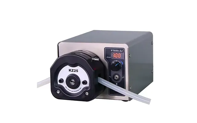 Landto Kz25 Dual Pump Head Peristaltic Pump Low Price Single Stage Steel Dc Motor Pump Watering Motor Electric Applicati