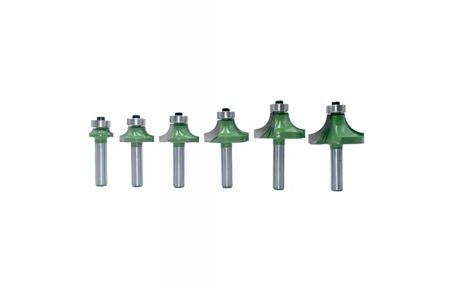 Lavie 1pc 8mm Corner Round Over Router Bit With Bearing For Wood Woodworking Tool Tungsten Carbide Milling Cutter Mc0202