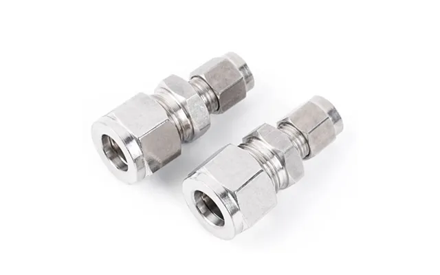 Low Pressure Stainless Steel Compression Union Reducer Tubing Double Ferrule Corrosion-resistant Reducer Connector