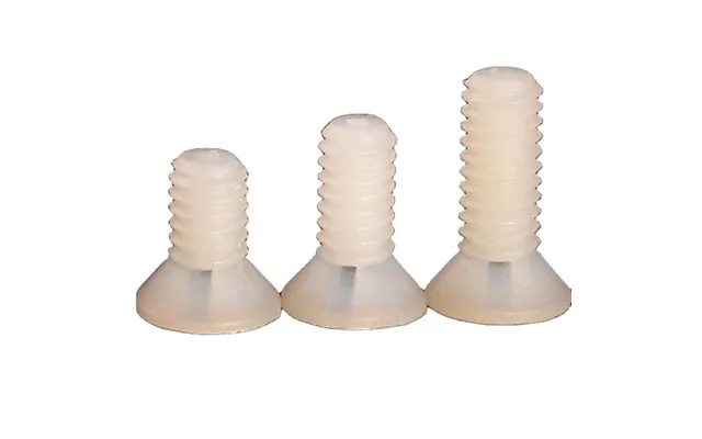 M2.5 M3 M4 M5 Nylon Plastic Oval Socket Screw With Phillips Countersunk Head Metric Measurement System