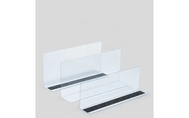 Magnetic Supermarket Display Pvc Shelf Divider Separators Divider For Retail Shop