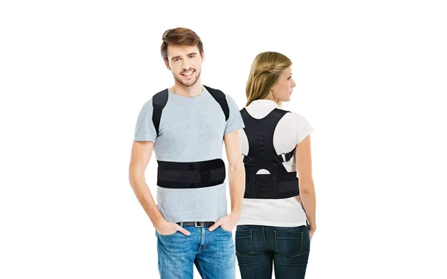 Magnetics Neoprene Clavicle Shoulder Back Support Brace Posture Corrector Vest With Protection For Women Men