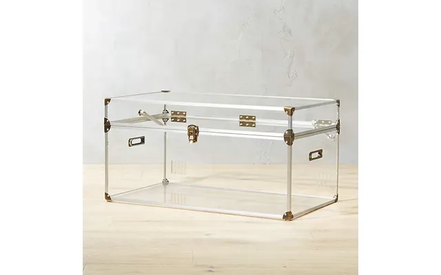 Manufacturer Factory Supplier Oem Customized Modern Clear Acrylic Trunk Acrylic Side Table Coffee Table