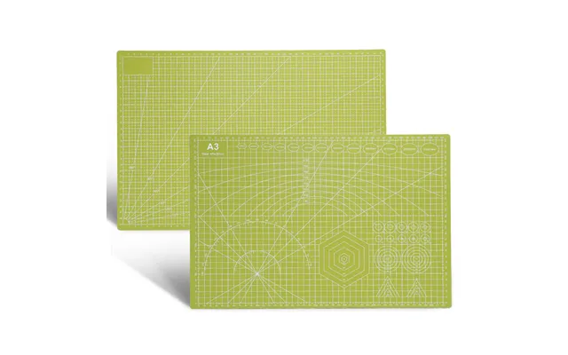 Matcha Green Color Flexible Waterproof Plastic Board Cutting Mat A3