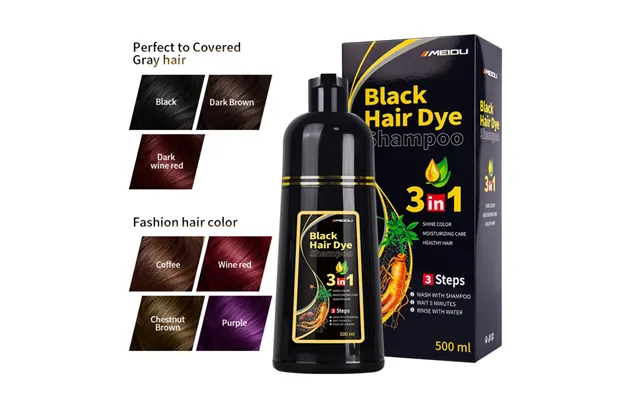 Meidu Shampoo Hair Dye Color