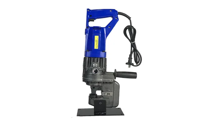 Mhp-20 Electric Hydraulic Punching Machine Circle Eyelet Steel Aluminum Thin Metal Hole Puncher Tool Round Corner