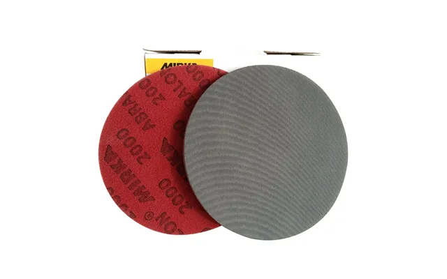 Mirka 6-inch Sponge Sandpaper Pneumatic Polishing Abrasive Round Flocking 150mm Diameter Finland