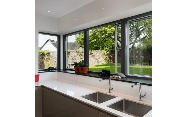 Modern 22 Aluminium Sliding Windows Tempered Glass Swing Graphic Design Factory Price-high Quality Horizontal Aluminum A
