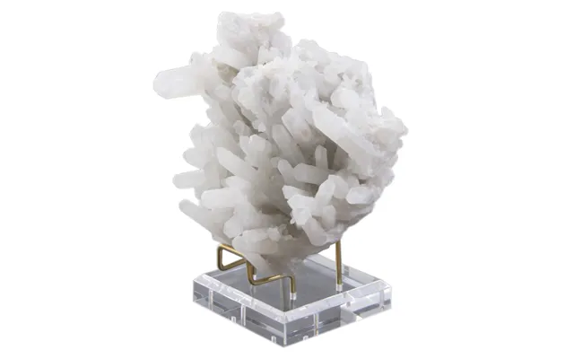 Modern Clear Acrylic Gold Corner Foldable Display Stand For Mineral Crystal Stones Gemstones With Easy Assembly