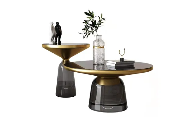 Modern Design Coffee Table Black Glass Desktop Minimalist Style Center Living Room Furniture Luxury Metal Centre Table G