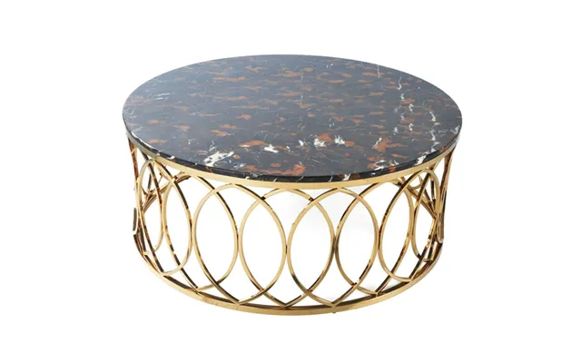 Modern Luxury Marble Round Top Coffee Table Hot Home Furniture Stainless Steel Frame Living Room Gold Silver Center Cent