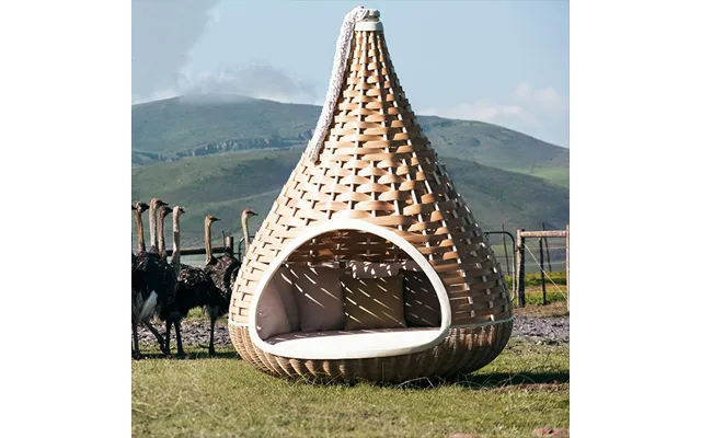 Modern Round Daybed Hanging Patio Swings Chair Rattan For Courtyard Or Park Factory Direct Sale For Hotels And Outdoor S