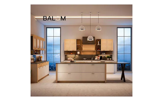 Modern Style New Design One Stop Service Island Kitchen Whole House Customization Simple And Small Kitchen Cabinets